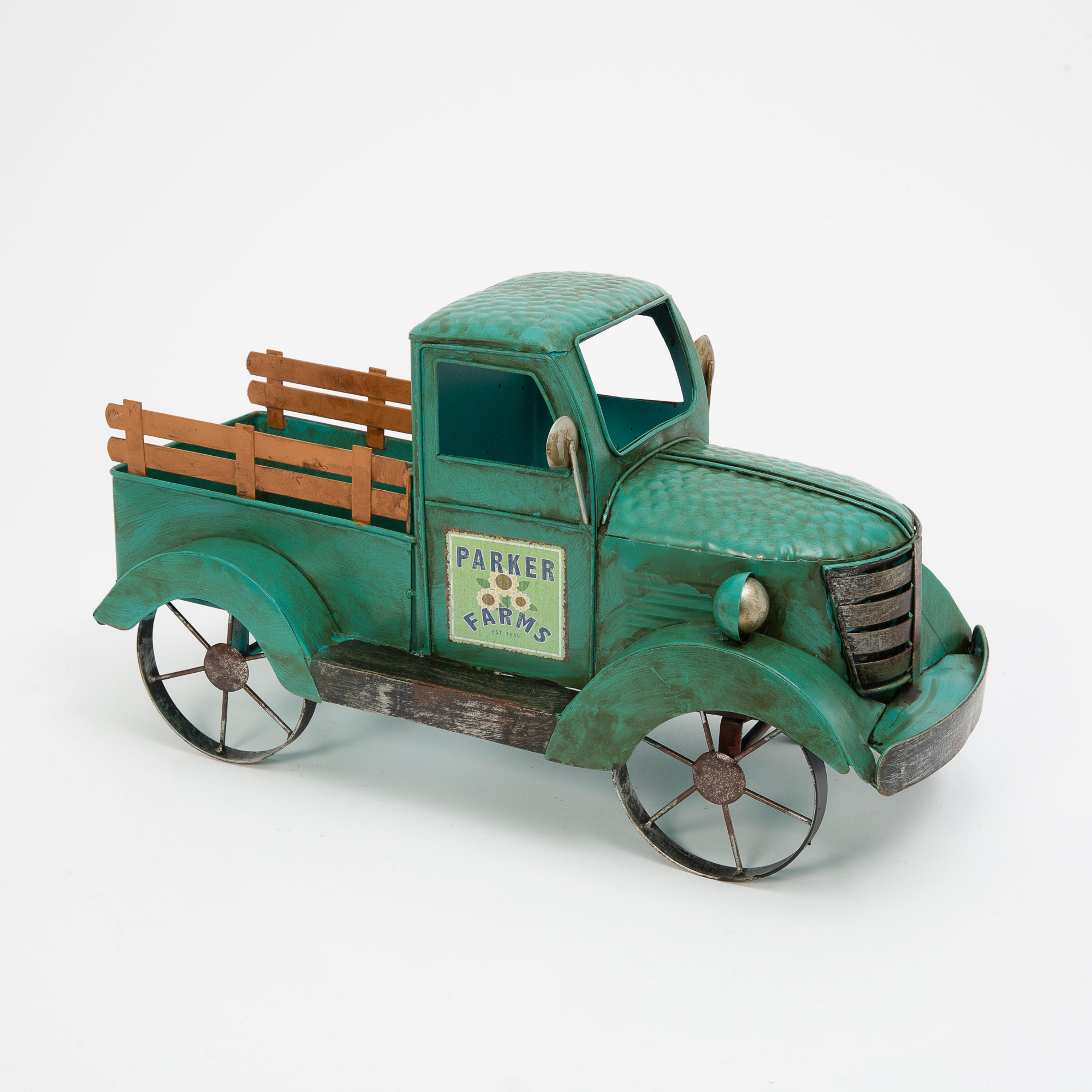 Vintage Farmhouse 18.9 Inch Metal Antique Truck